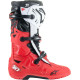Botas Tech 10 Enduro — Talla US 13, Negro/Blanco/Rojo brillante