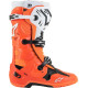 Botas Tech 10 Enduro — EU 47, Negro, Blanco, Naranja fluorescente
