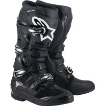 Tech 7 Botas — Talla EU 52, US 16, Sobre la pantorrilla, Negro