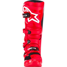Botas Tech 7 — UE 45.5, Sobre la pantorrilla, Rojo brillante