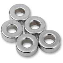 Replacement Spacers — 1/4" bolt, 6.4 mm length, 16.5 mm outside diameter, 5 pack