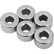 Replacement Spacers — 1/4" bolt, 9.5 mm (3/8") length, 16.5 mm (0.65") OD, 5-pack