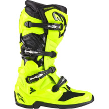 Botas Tech 7 — Ajuste sobre la pantorrilla, US 14, Amarillo fluorescente/Negro