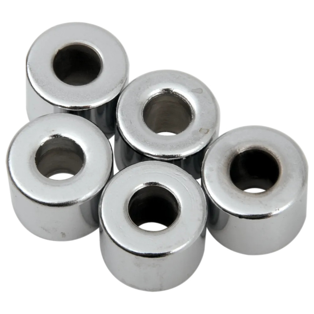 Replacement Spacers — 12 mm (1/2"), 1/4" bolt, 5-pack