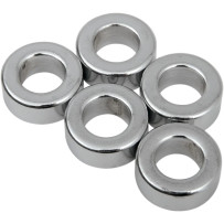 Replacement Spacers — 5/16" bolt, 6.4 mm (1/4"), 16.5 mm (0.65"), 5 pack