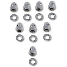 Acorn Hardware Kits — Chrome, Silver, Set
