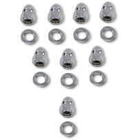 Acorn Hardware Kits — Chrome, Silver, Set