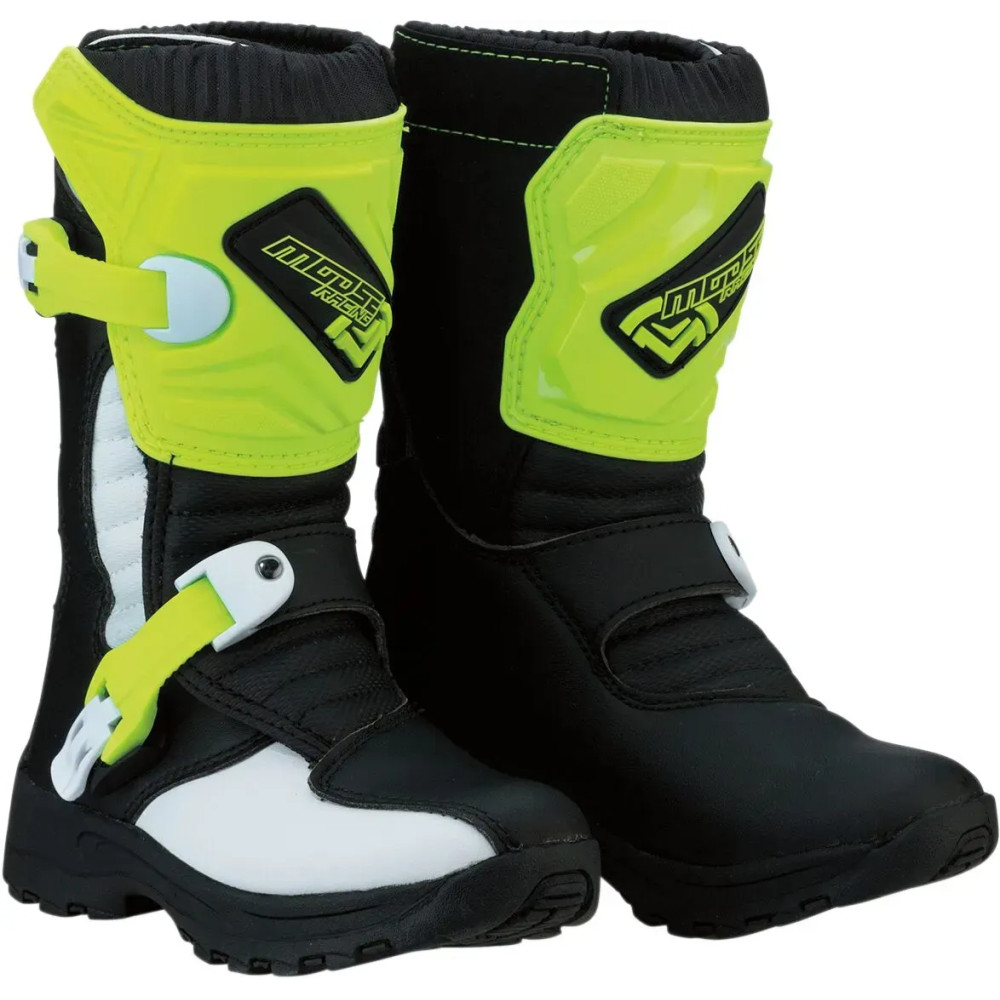 Botas M1.3™ Infantil MX — UE 30.5, US 12, Sobre la pantorrilla, Amarillo de alta visibilidad