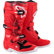Botas Youth Tech 7S — EU 35.5, caña alta, Rojo