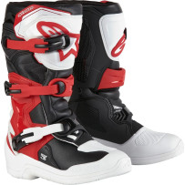 Botas Tech 3S Juveniles — EU 39 (US 6), ajuste sobre pantorrilla, Negro
