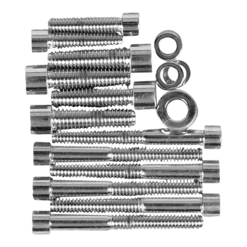 Transmission Side Cover Bolt Set — Transmission side cover, Chrome