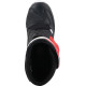Botas Tech 3S para niños — EU 28, US 10, Sobre la caña, Rojo/Negro/Blanco