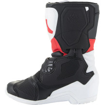 Botas Tech 3S para niños — EU 30.5, US 12, Over-Calf, Rojo/Negro/Blanco