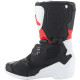 Botas Tech 3S para niños — EU 30.5, US 12, Over-Calf, Rojo/Negro/Blanco