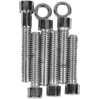 Cam Cover Bolt Kit — Chrome, Silver