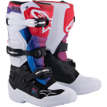 Botas Juveniles Tech 7S — EU 35.5, US 3, Sobre la pantorrilla, Blanco