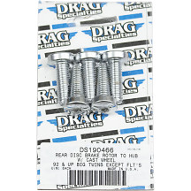 Disc Brake Hub Mounting Kit — Rear, Chrome