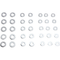 Arandelas — 1/4", 5/16", 3/8" de diámetro interior, paquete de 35