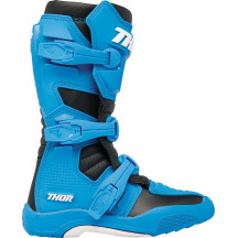 Youth Blitz XR Boots — US 1, Over-Calf, Blue