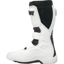 Youth Blitz XR Boots — Over-calf, US 6, Black/White