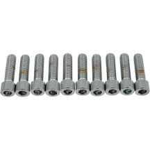 Socket-Head Bolts — 22.2 mm (7/8"), socket head, 10 Pack, Silver