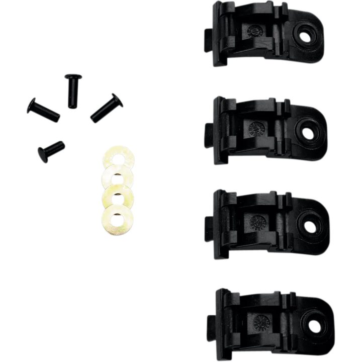 Base de Hebilla para Botas Tech — Compatible con Tech 10 hasta '08, Tech 6 '04–'05, negro