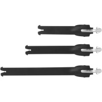 Kit de correas para botas — Tech 10 '14+, negro, paquete de 3