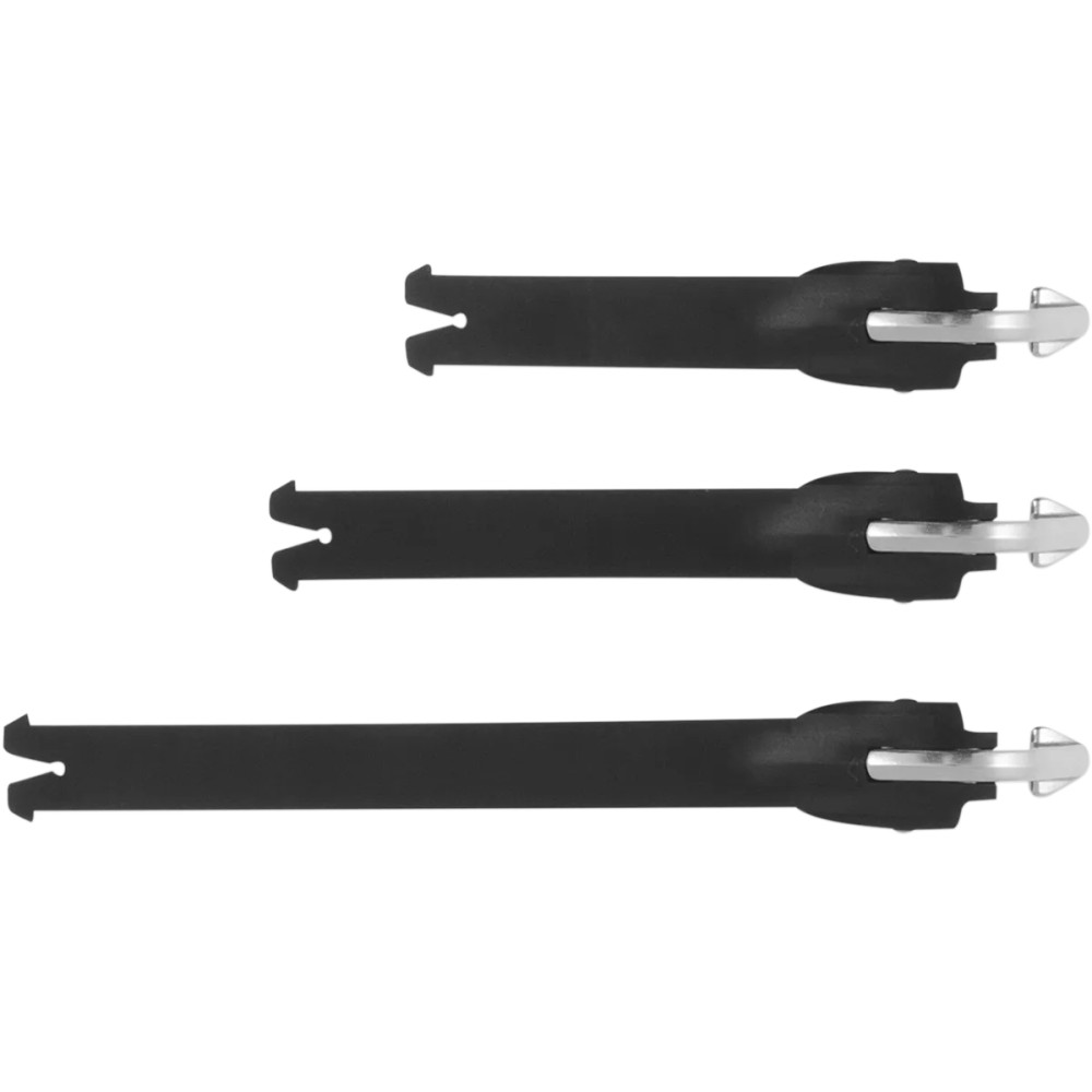 Kit de correas para botas — Tech 10 '14+, negro, paquete de 3