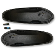 Deslizadores de punta para botas de repuesto — compatibles con SMX Plus, negro