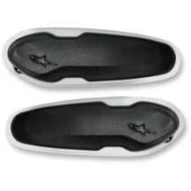 Deslizadores de punta de bota de repuesto — SMX Plus, Negro, Par