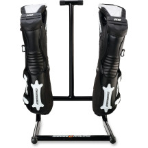 Boot Wash/Dry Stand — Black, powder-coated steel