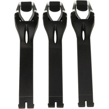 Piezas de repuesto para botas M1.3 — kit largo, negro