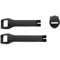 Blitz XP Boots Straps — Sizes 10–13 (Youth), Black