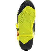 Radial Boots Replacement Outsoles — Fits size 12–13, Black, Fluorescent Yellow