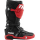 Suelas de reemplazo para botas Radial — Ajuste Radial, Talla 7-8, Negro, Rojo