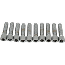 Pernos de cabeza Allen — 1-1/4" (31.8 mm), paquete de 10, plateado
