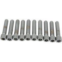 Tornillos de cabeza Allen — 1/4"–3/8", 38,1 mm (1-1/2"), plateado