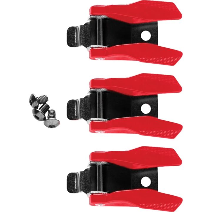 Kit de hebillas para botas Radial — Radial, Rojo