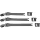 Kit de correas para botas Radial — gris