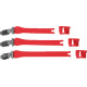 Kit de correas para botas Radial — Rojo
