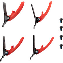 Kit de hebillas para botas — para Qualifier, rojo