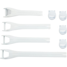 Kit de correas para botas — Tallas 10-15, blanco