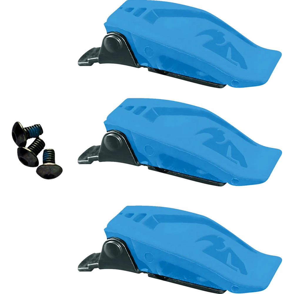 Blitz XR Boots Buckle Kit — Blue