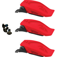 Blitz XR Boots Buckle Kit — Fits Blitz XR, Red
