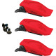 Juego de hebillas para botas Blitz XR — Para Blitz XR, rojo