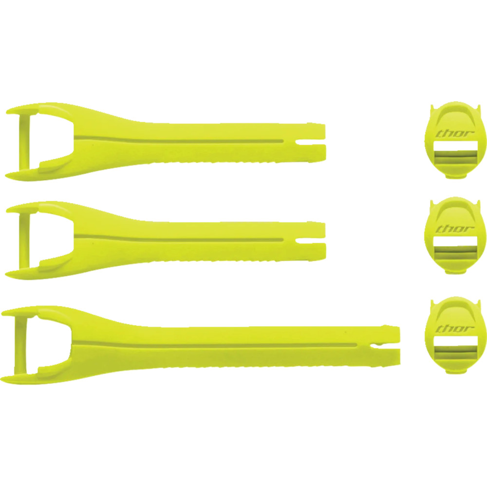 Blitz XR Boots Strap Kit — Adult, Acid yellow