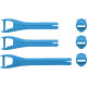 Kit de correas para botas Blitz XR — Blitz XR, Azul