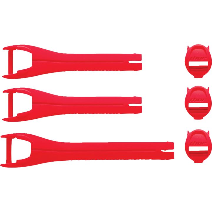 Kit de correas para botas Blitz XR — Rojo