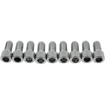 Tornillos de cabeza Allen — 20 mm (3/4"), paquete de 10