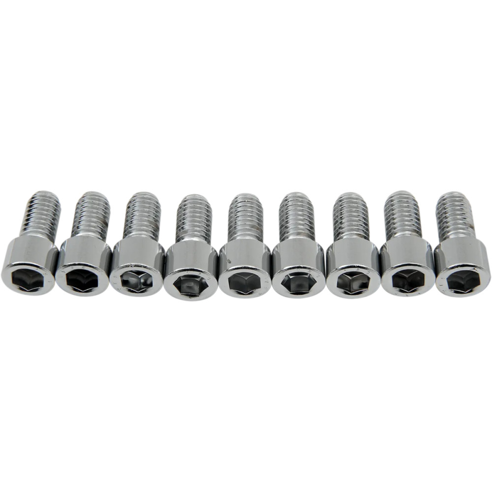 Tornillos de cabeza Allen — 20 mm (3/4"), paquete de 10